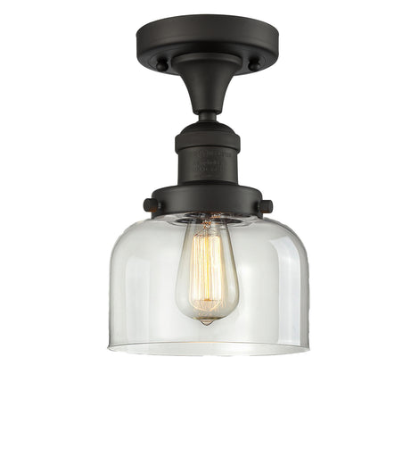 Franklin Restoration One Light Semi-Flush Mount Oil Rubbed Bronze