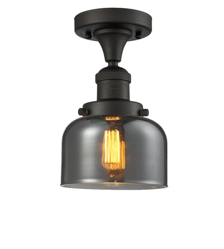 One Light Semi-Flush Mount