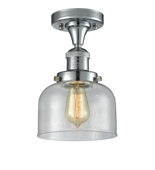 Innovations - 517-1CH-PC-G74 - One Light Semi-Flush Mount - Franklin Restoration - Polished Chrome