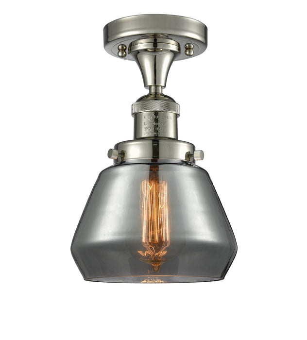 Innovations - 517-1CH-PN-G173 - One Light Semi-Flush Mount - Franklin Restoration - Polished Nickel
