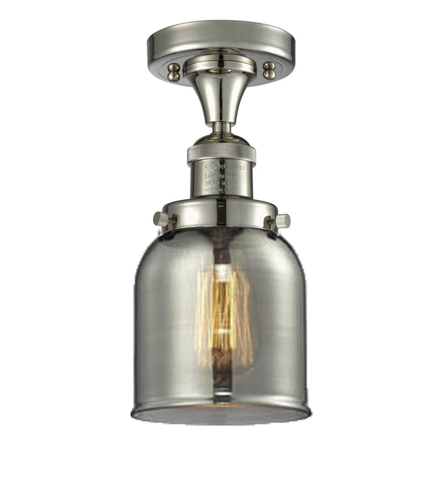 Innovations - 517-1CH-PN-G53 - One Light Semi-Flush Mount - Franklin Restoration - Polished Nickel