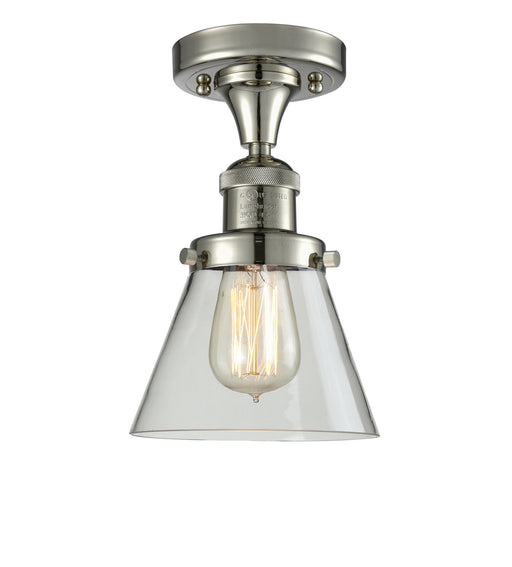 Innovations - 517-1CH-PN-G62 - One Light Semi-Flush Mount - Franklin Restoration - Polished Nickel