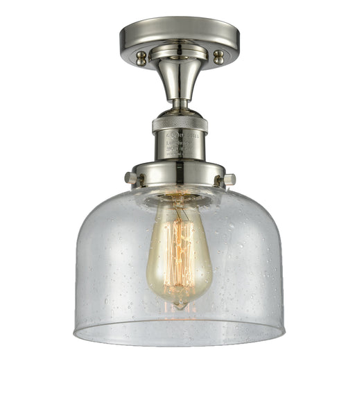 Innovations - 517-1CH-PN-G74 - One Light Semi-Flush Mount - Franklin Restoration - Polished Nickel