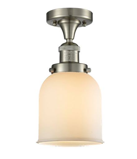 One Light Semi-Flush Mount