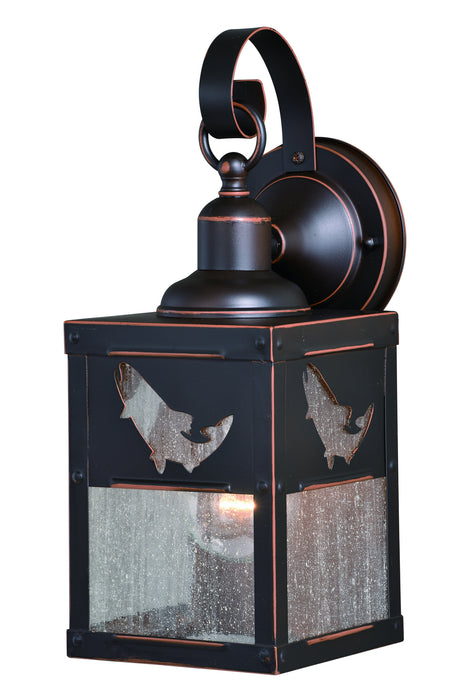 Vaxcel - T0332 - One Light Outdoor Wall Mount - Missoula - Burnished Bronze