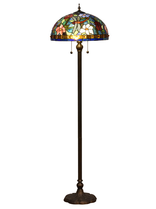 Dale Tiffany - TF16085 - Two Light Floor Lamp - Antique Bronze