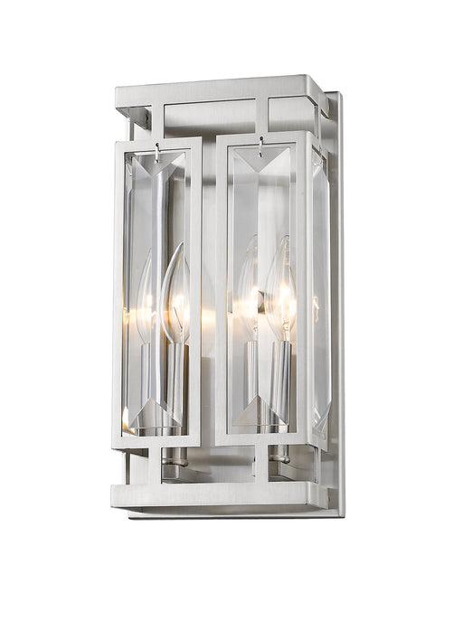 Z-Lite - 6006-2S-BN - Two Light Wall Sconce - Mersesse - Brushed Nickel