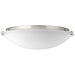 Progress Lighting - P350056-009-30 - One Light Flush Mount - LED Dome - Brushed Nickel