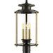 Progress Lighting - P540012-020 - Three Light Post Lantern - Squire - Antique Bronze