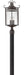 Hinkley - 1141OL-CL - Three Light Post Top/ Pier Mount - Casa - Olde Black with Clear Seedy glass