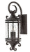 Hinkley - 1143OL-CL - Two Light Wall Mount - Casa - Olde Black with Clear Seedy glass