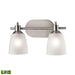 Thomas Lighting - 1302BB/20-LED - LED Bath Bar - Jackson - Brushed Nickel
