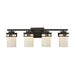 Thomas Lighting - CN578411 - Four Light Bath Bar - Ravendale - Oil Rubbed Bronze