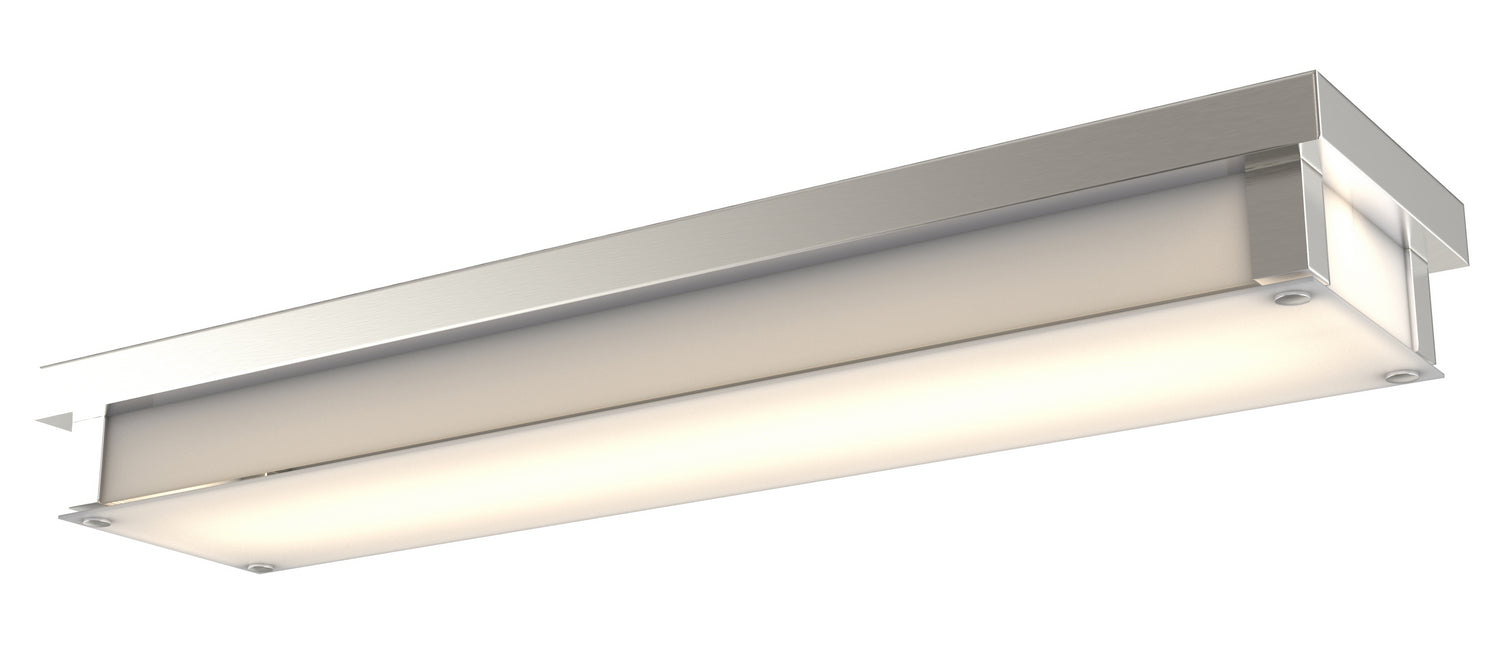 DVI Lighting - DVP10393BN-SSW - LED Vanity - Helios AC LED - Buffed Nickel with Silk Screened White Glass