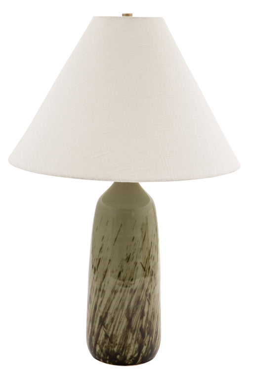 House of Troy - GS100-DCG - One Light Table Lamp - Scatchard - Decorated Celadon