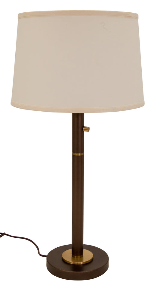 House of Troy - RU750-CHB - Three Light Table Lamp - Rupert - Chestnut Bronze with Weathered Brass