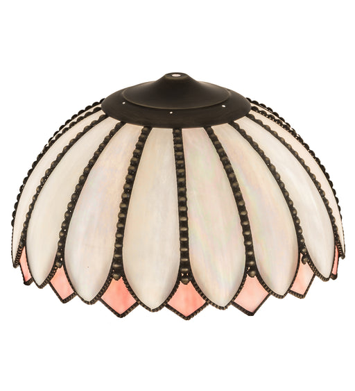 Meyda Tiffany - 10267 - Table Lamp - Daisy - Cai Pink Iridescent