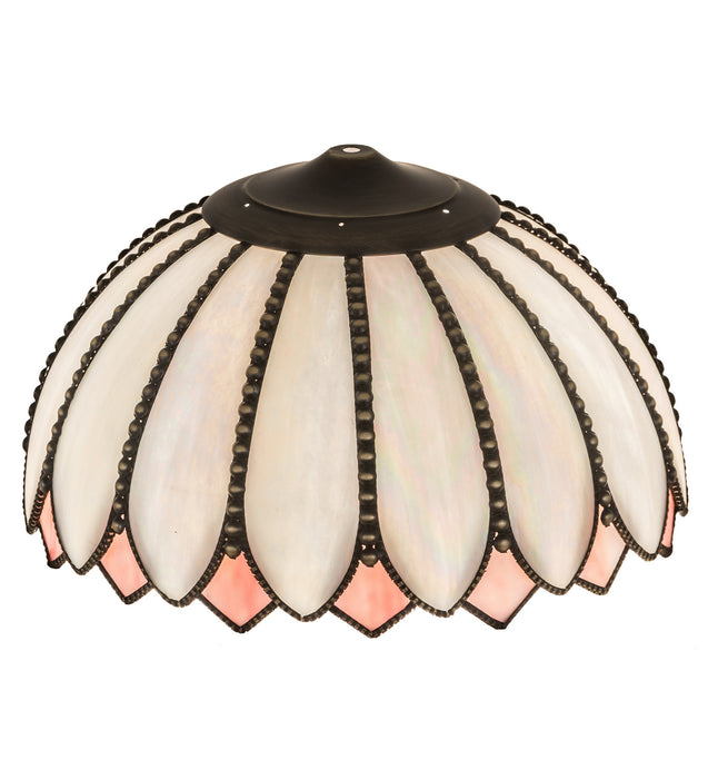 Meyda Tiffany - 10267 - Table Lamp - Daisy - Cai Pink Iridescent