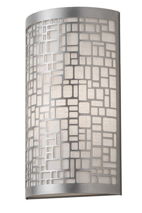 Meyda Tiffany - 178214 - One Light Wall Sconce - Cilindro - Nickel