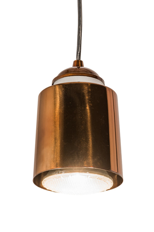 Meyda Tiffany - 179053 - One Light Pendant - Cilindro - Transparent Copper
