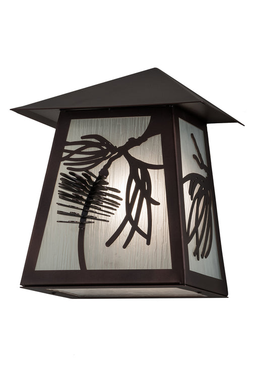 Meyda Tiffany - 181546 - One Light Wall Sconce - Stillwater - Mahogany Bronze