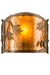 Meyda Tiffany - 183372 - One Light Wall Sconce - Oak Leaf & Acorn - Antique Copper
