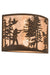 Meyda Tiffany - 185803 - Two Light Wall Sconce - Quail Hunter W/Dog - Oil Rubbed Bronze