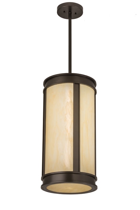 Meyda Tiffany - 186562 - LED Pendant - Cilindro - Oil Rubbed Bronze