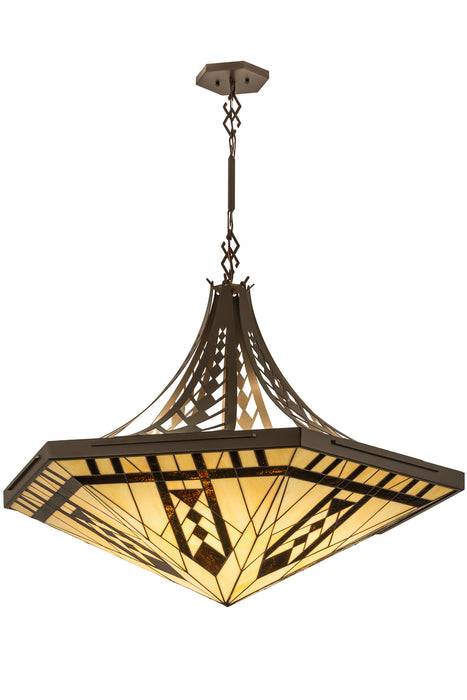 Meyda Tiffany - 187328 - Six Light Inverted Pendant - Sonoma - Bronze