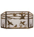 Meyda Tiffany - 187785 - Fireplace Screen - Ducks In Flight - Antique Copper