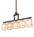 Meyda Tiffany - 187801 - Five Light Pendant - Metro - Bronze