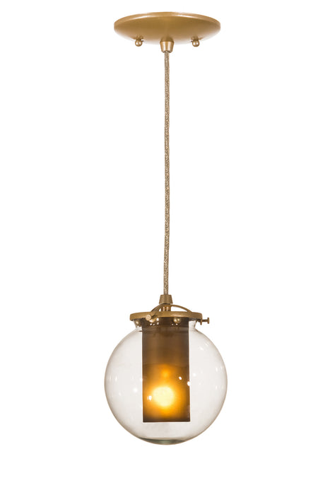 Meyda Tiffany - 187823 - One Light Mini Pendant - Bola - Rust