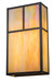 Meyda Tiffany - 187851 - Two Light Wall Sconce - Hyde Park - Craftsman Brown