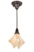Meyda Tiffany - 187956 - One Light Pendant - Metro - Craftsman Brown