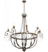 Meyda Tiffany - 188131 - Eight Light Chandelier - Antonia - Crystal