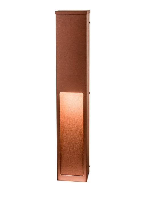 Meyda Tiffany - 188707 - One Light Bollard Pillar Landscape Fixture - Concourse - Rust