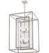 Meyda Tiffany - 188997 - Eight Light Pendant - Kitzi Box - Nickel