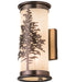 Meyda Tiffany - 189042 - Two Light Wall Sconce - Tamarack - Antique,Weathered Brass