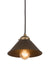 Meyda Tiffany - 189320 - One Light Mini Pendant - Revival - Antique Brass,Oil Rubbed Bronze