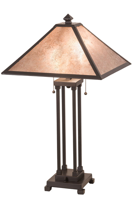 Meyda Tiffany - 190083 - Two Light Table Lamp - Sutter - Timeless Bronze