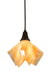 Meyda Tiffany - 73235 - One Light Pendant - Metro - Craftsman Brown