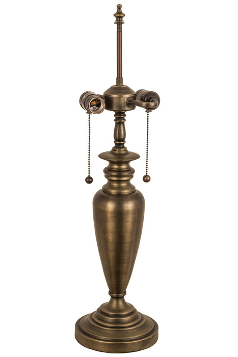 Meyda Tiffany - 66748 - One Light Table Base - Sutter - Antique Brass