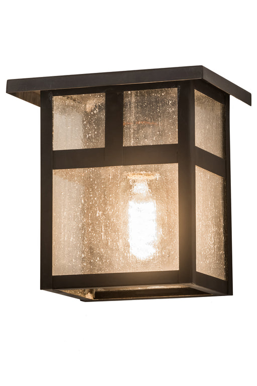 Meyda Tiffany - 43562 - One Light Wall Sconce - Hyde Park - Craftsman Brown