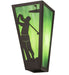 Meyda Tiffany - 190935 - One Light Wall Sconce - Golf - Timeless Bronze