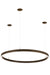 Meyda Tiffany - 191109 - LED Pendant - Anillo - Mahogany Bronze