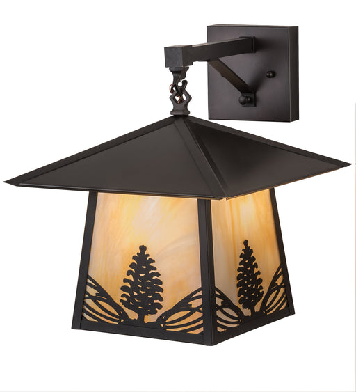 Meyda Tiffany - 191801 - One Light Wall Sconce - Stillwater - Craftsman Brown