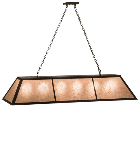 Six Light Oblong Pendant