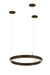 Meyda Tiffany - 191180 - LED Pendant - Anillo - Bronze