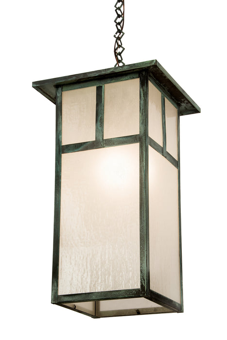 Meyda Tiffany - 190836 - One Light Pendant - Hyde Park - Verdigris