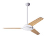 Modern Fan Co - FLO-GW-52-BB-NL-003 - 52``Ceiling Fan - Flow - Gloss White